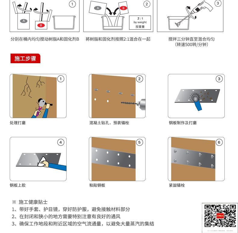 包钢汤阴粘钢加固施工过程